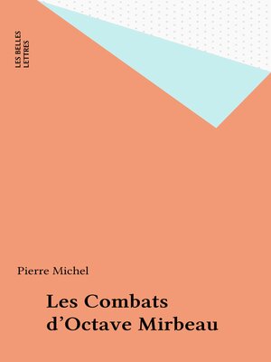 cover image of Les Combats d'Octave Mirbeau